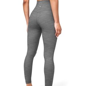NWOT LULULEMON Grey Align Leggings 25”